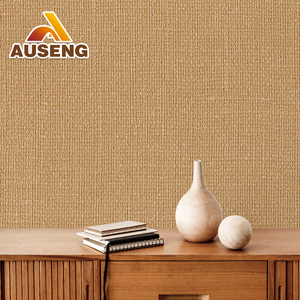 Giấy dán tường PVC hiện đại Khách sạn Marriott, giấy dán tường Vinyl, giấy dán tường PVC vân vải lanh cho quán bar đêm - Product Image 3