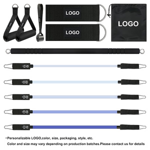 11pcs Resistance Bands Set Latex Elastic Loop Bands with Carry Bag for Strength Training - Product Image 5