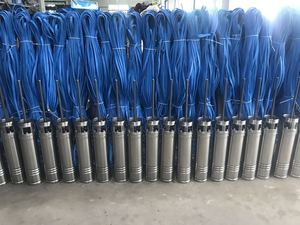 <span class=keywords><strong>Pompe</strong></span> à eau <span class=keywords><strong>manuelle</strong></span> électrique 2 pouces 4 pouces 4sp en acier inoxydable pour irrigation agricole électrique à puits profond et submersible - Product Image 2