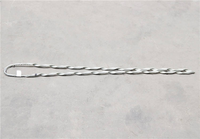 Fil d'acier préformé galvanisé haute résistance 1x7 pour raccords de lignes électriques aériennes certifié ISO Chencheng NLL Argent