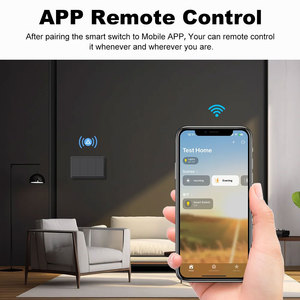 Interruptor Inteligente WiFi Tuya Matter con Cable Neutro Opcional, Estándar Estadounidense, Interruptor de Botón, Control por Voz con Alexa - Product Image 3