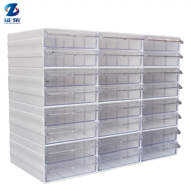 Nieuwe Ontwerp Fashion Opvouwbare Plastic Organizer Opbergdozen Thuis Plastic Lade