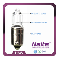 Ampoule halogène personnalisée NAITE en gros H6W 12V 6W BAX9s pour autres accessoires d'éclairage automobile