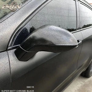 ICE FILM MATT BLACK Car Wrapping Film Full Body Weather Resistance Auto Accessories Exterior - Product Image 5