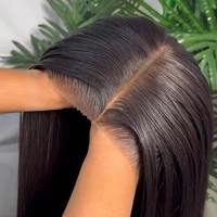 Perruque longue en cheveux vietnamiens bruts, lisses comme des baguettes, densité 240%, perruque en cheveux humains, cheveux indiens vierges, perruques lisses comme des baguettes