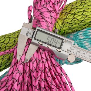 Mehrfarbiges 7-Strang 550 Paracord 30 Meter 750 Geflochtenes Paracord 4mm Polyester-Paracord - Product Image 3