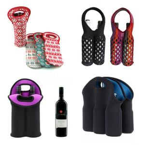 Sacs isothermes portables pour bouteilles de vin 750 ml en néoprène, pour sublimation, porte-bouteilles et refroidisseurs de canettes - Product Image 5