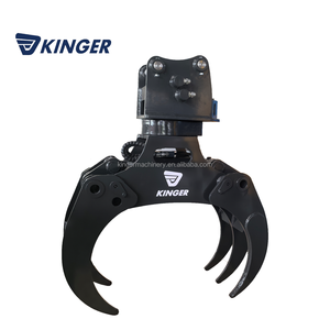 KINGER <span class=keywords><strong>Grappin</strong></span> hydraulique rotatif <span class=keywords><strong>pour</strong></span> bois, <span class=keywords><strong>grappin</strong></span> <span class=keywords><strong>forestier</strong></span> <span class=keywords><strong>pour</strong></span> <span class=keywords><strong>mini</strong></span>-excavatrice - Product Image 3
