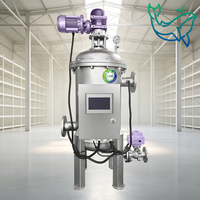Boîtier de filtre autonettoyant à brosse rotative pour les aciéries, les centrales électriques, les usines chimiques, les cimenteries, le traitement des eaux industrielles