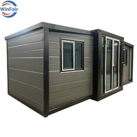 WinFair Modulaire Pliant Moderne Préfabriqué Jardin Gym Studio Bureau Conteneur Maison Extérieur Arrière Cour Préfabriqué Hangar pour Magasin