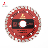 Lame de coupe ZHONGZHI 110 MM pour granit, marbre et pierre