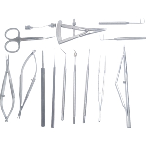 Set di 15 Strumenti Chirurgici per Glaucoma Oftalmico in Acciaio Inossidabile, Kit Riutilizzabile e Autoclavabile per Chirurgia Oculare - Product Image 1