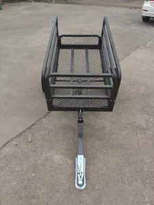 Chariot en acier de yard de chariot de décharge de maille pour l'agriculture