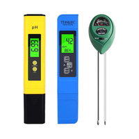 PH-mètre TDS PPM mètre testeur de PH du sol PH/EC Kit numérique 3 Pack ODM personnalisation