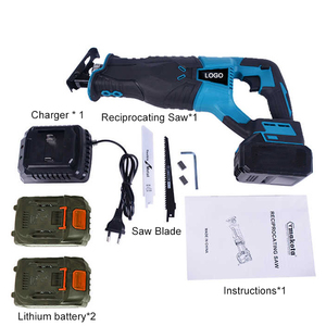 เลื่อยไฟฟ้าไร้สายแบบใช้แบตเตอรี่ 20V สำหรับงานอุตสาหกรรม ตัดไม้ โลหะ และหิน - Product Image 5
