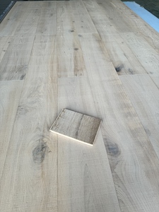 Plancher en bois d'ingénierie rustique de qualité <span class=keywords><strong>CDE</strong></span> à 3 couches, chêne européen scié, pour intérieur - Product Image 6