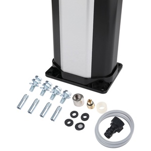 <span class=keywords><strong>Douche</strong></span> <span class=keywords><strong>solaire</strong></span> extérieure CYEN au design moderne, installation simple, 35L, octogonale, <span class=keywords><strong>avec</strong></span> poignée - Product Image 6