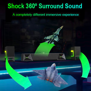 Soundbar da gioco Bluetooth 2.1 canali con subwoofer esterno indipendente, di piccole dimensioni - Product Image 5