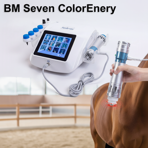 BM Seven ColorEnery Factory Manufacturer Dual-Use Horse <b>Dog</b> Cat Relaxation Massage Equipment Orthopedic Veterinary Shockwave - Product Image 1