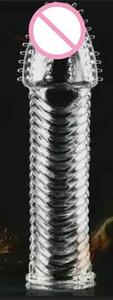Preservativi in Silicone Riutilizzabili Grandi e Morbidi, Lavabili, di Alta Qualità a Prezzo Conveniente, Esotici per Pene Grande - Product Image 2