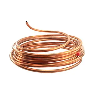 Small Diameter Copper Capillary Tube high quality purple copper pipe