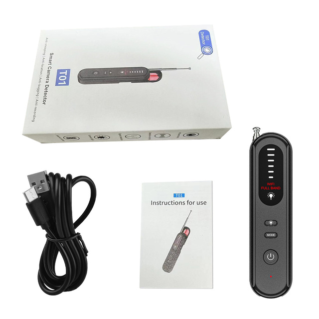 Hidden Camera Detectors,Anti spy Detector,RF Detector,GPS Detector Anti Tracking Strong Magnetic Detector for GPS Tracker Hidden