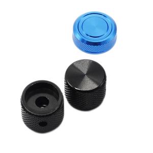 Manopola per tastiera meccanica in metallo anodizzato zigrinato in acciaio inossidabile al titanio con lavorazione Cnc personalizzata - Product Image 4