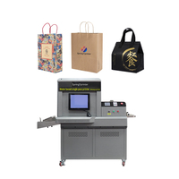 Machine d'impression numérique automatique de sacs en papier kraft pour cartons Imprimante d'emballage à passage unique Imprimante à ventilateur pour gobelets en papier