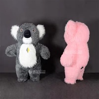 Costume de mascotte koala sur mesure de taille réelle, fabriqué en Chine, pour fêtes, spectacles, cérémonies d'ouverture.