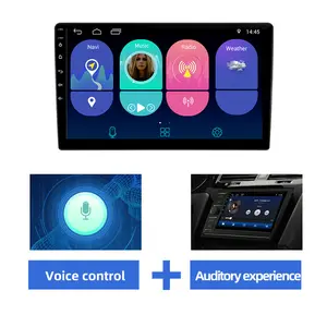 Universal Double Din Car Radio Stereo Android Touch Screen Car DVD Player With WiFi And Video Rearview System