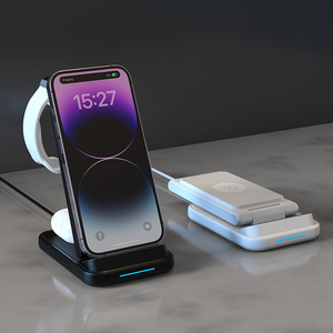 <span class=keywords><strong>Prix</strong></span> de gros 15w <span class=keywords><strong>chargeur</strong></span> sans fil magnétique pour <span class=keywords><strong>iphone</strong></span> <span class=keywords><strong>chargeur</strong></span> rapide sans fil portable 3 en 1 - Product Image 2
