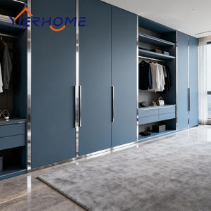 Guarda-Roupa Independente de Madeira para Quarto Principal, Estilo Moderno, Armário Azul, Serviço de Instalação, Sem Visea no Sudeste Asiático - Product Image 1