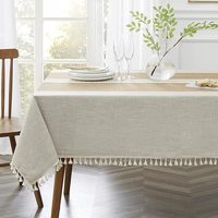Nappe personnalisée de qualité supérieure, brodée, pour la cuisine, le restaurant, les mariages, les fêtes, la décoration de pique-nique