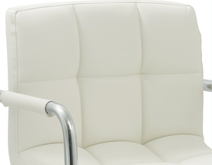 Modern <b>Adjustable</b> Swivel Arm <b>Bar</b> <b>Stool</b> with Cushion Metal Base Home <b>Bar</b> & Hotel Use - Product Image 4