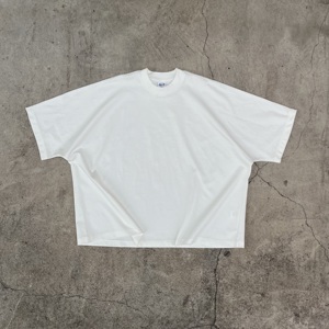 Heavy Weight Custom logo Boxy Fit Cropped 100% Cotton 250 g <strong>Wholesale</strong> High Quality Oversized Tshirt Mens <strong>Clothing</strong> Manufacturers