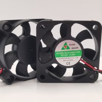5012 Mini Geräuscharmer Axialer DC-Kühlventilator 50x50x12mm 24V/5V Gleit-/Kugellager PBT-Lüfterblätter 6500RPM OEM/ODM/OBM Unterstützt 5cm