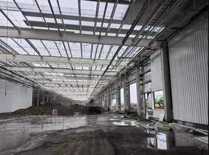 Edificio Prefabricado Moderno de Estructura Ligera <span class=keywords><strong>Econ</strong></span>ómica, Personalizado para Oficina Industrial, Taller, Panel Sándwich, Lana de Roca, Estructura de Acero, Almacén - Product Image 5