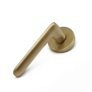 Nouveau <span class=keywords><strong>design</strong></span> européen en laiton doré intérieur poignée de levier de <span class=keywords><strong>porte</strong></span> - Product Image 2