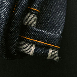 <strong>Wholesale</strong> Mens Denim <strong>Jeans</strong> Selvedge Denim Straight Leg Raw Denim Dark Indigo Custom <strong>Label</strong> OEM ODM Bulk Supply - Product Image 4