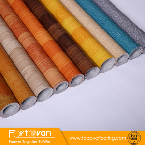 Precio de fábrica inicio uso vinilo suelo de PVC pvc hoja en rollos rollo de PVC impresa - Product Image 3