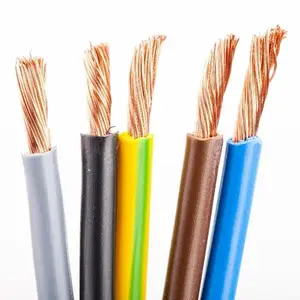 IEC standard BV/BVR/RV cable Direct manufacturer PVC insulation H05/H07 flexible Electrical Cable Wire for building residential