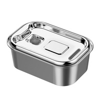 Fontaine à eau pour animaux de compagnie en acier inoxydable de 1,8 L, circulation automatique, filtration, distributeur d'eau pour chat et chien, design en forme de boîte à lunch