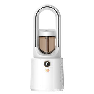 Vente en gros populaire USB <span class=keywords><strong>sans</strong></span> feuilles maison dortoir climatisation <span class=keywords><strong>air</strong></span> froid pulvérisation <span class=keywords><strong>eau</strong></span> ventilateur de bureau refroidi - Product Image 1