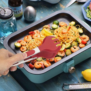 <span class=keywords><strong>Pince</strong></span> de cuisine antiadhésive en acier inoxydable, Logo personnalisable, résistantes à la chaleur, lavable au lave-vaisselle - Product Image 6