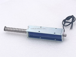 Dài đột quỵ <span class=keywords><strong>solenoid</strong></span> cho tủ ổ khóa đẩy kéo tuyến tính châm điện DC 6V 12V 24V <span class=keywords><strong>solenoid</strong></span> - Product Image 3