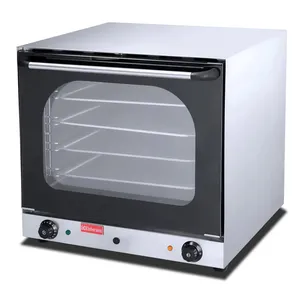 Horno de pared halógeno para panadería, horno rotativo de pan con parrilla, freidora de aire de convección, horno eléctrico de Pizza para hornear, en venta