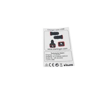 Cargador USB para Auto con Logotipo Personalizado, Portátil y un Regalo Empresarial Popular, Artículo Promocional - Product Image 2