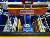 Machine d'emballage automatique de boîtes rigides à haute efficacité JX-600A avec ajustement du moule pour la formation de contenants d'emballage