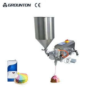 Processing and wholesale cream semi-automatic paste cream cheese filling machine