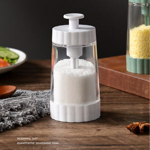 Conjunto de Potes Herméticos Retangulares Transparentes de Plástico PP Ecológico LOVFE para Temperos, Saleiro e Frascos de Especiarias à Prova de Umidade - Product Image 4